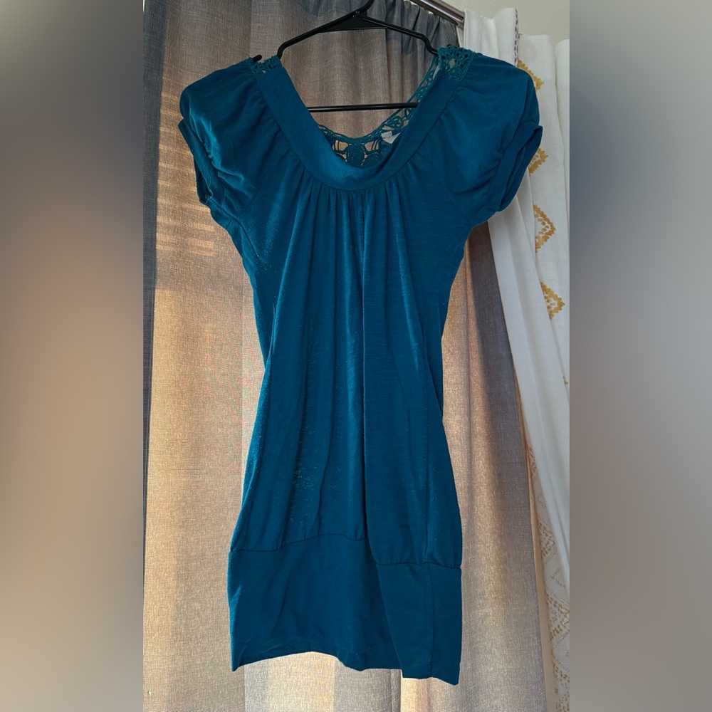Energie Teal Blouse
